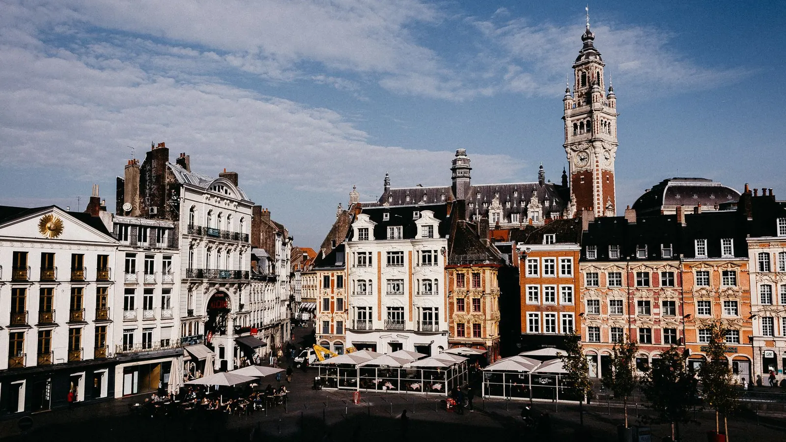 Maisons colorées de la Grand-Place, Lille