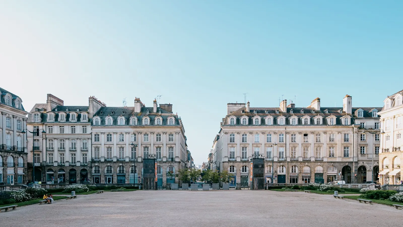La place du Parlement-de-Bretagne, Rennes