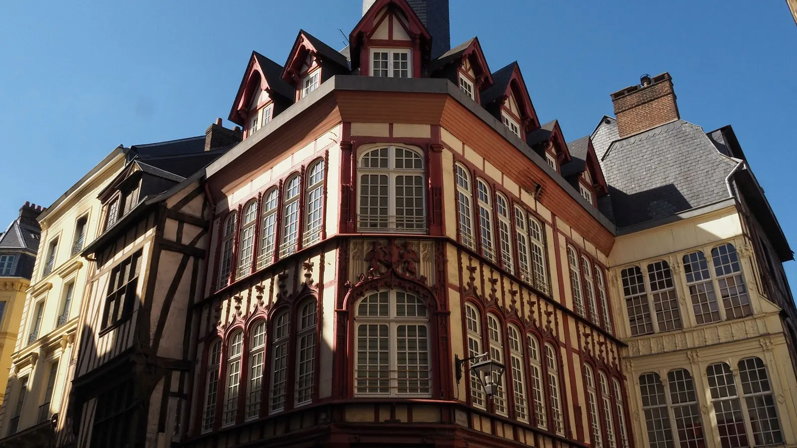Maisons à pans de bois du vieux Rouen