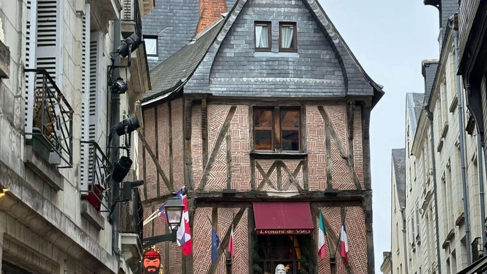 Maison à colombages du centre historique de Tours