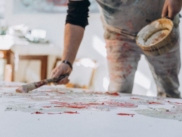 Live painting mariage : une toile peinte pendant votre fête